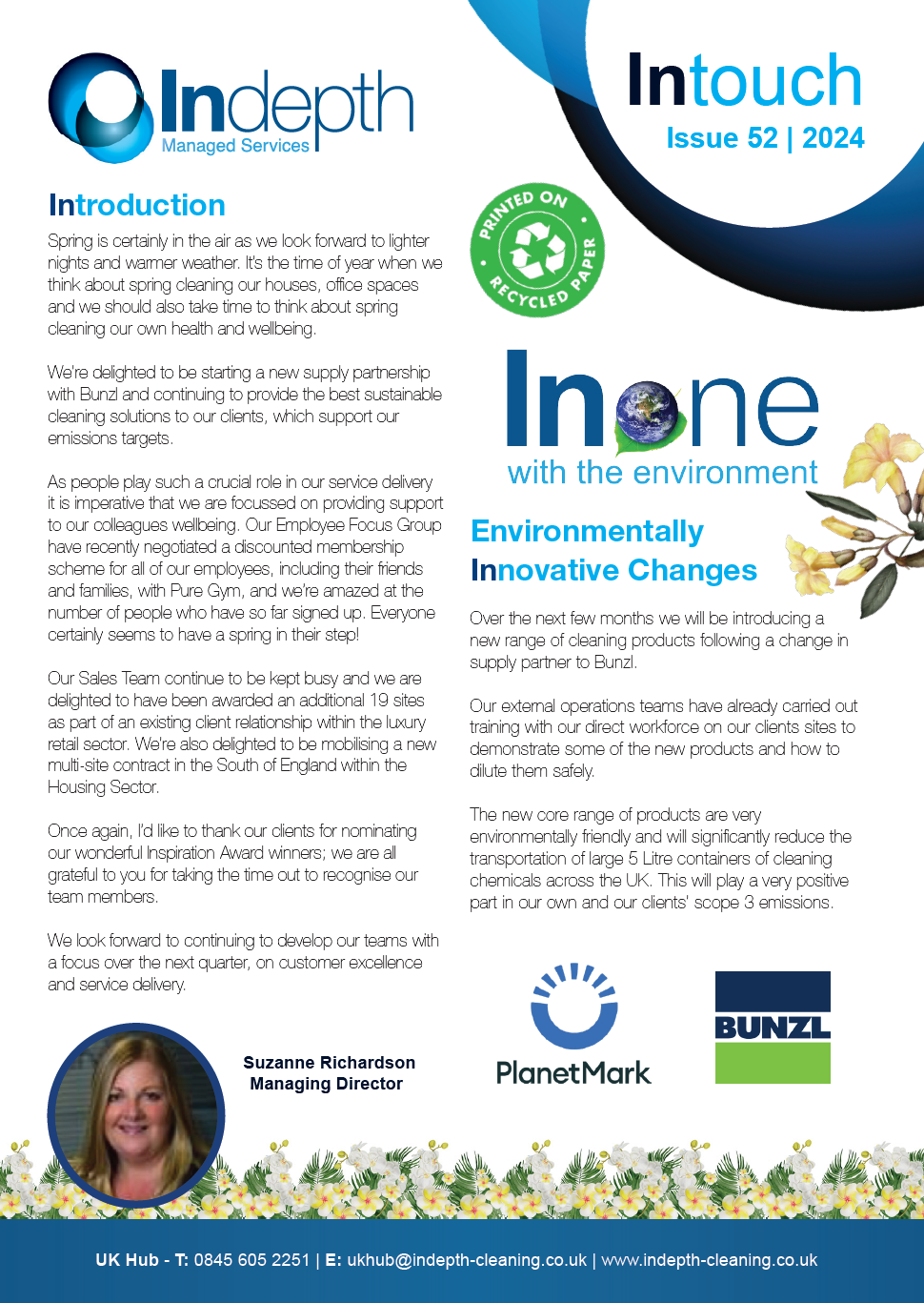 Intouch newsletter issue 52 image